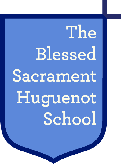 Blessed Sacrement Huguenot Catholic Shool logo